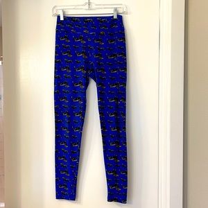 LuLaRoe hard to find dachshund print leggings.